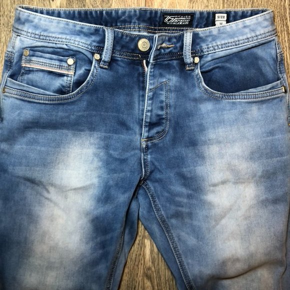 Medium Mens RYUJEE Japan Sweat Jeans - Picture 2 of 15